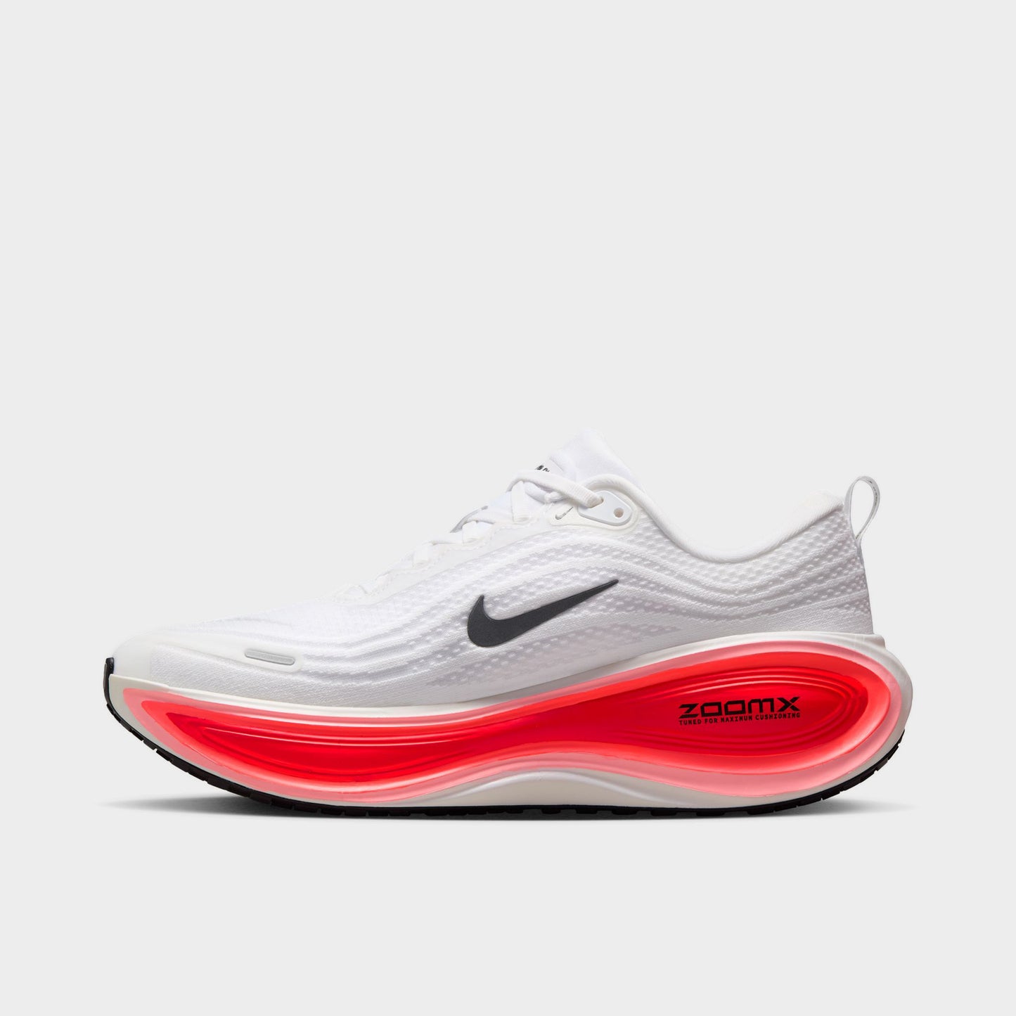 Nike Vomero Plus Blanc / Noir - Cramoisi vif