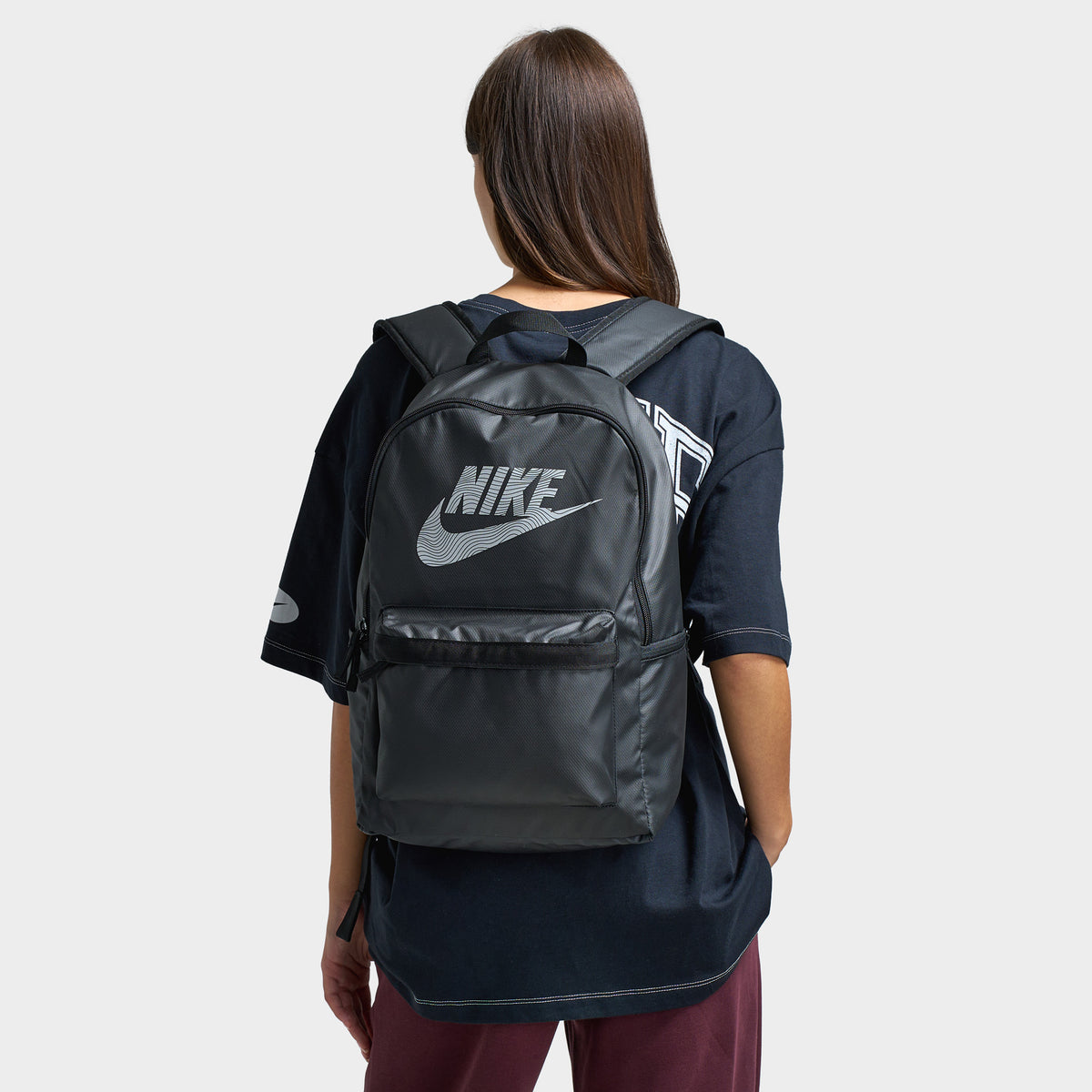Nike Heritage Backpack 23L Black Black Black – JD Sports
