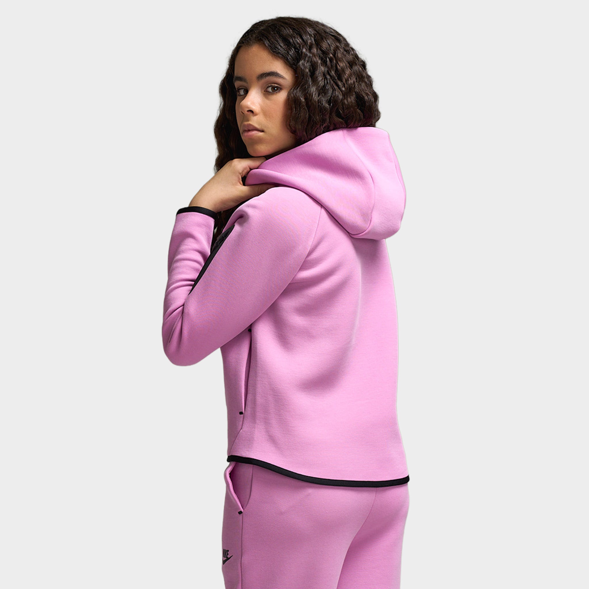 Nike Sportswear Junior's Tech Fleece Full-Zip Hoodie / Light