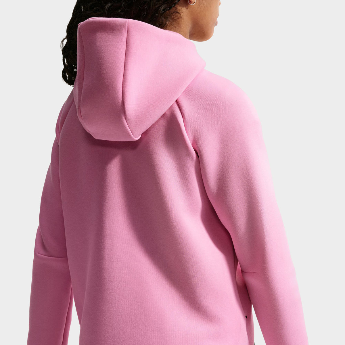 Nike Junior Sportswear Chandail à capuchon zippé en Tech Fleece / Rose vif