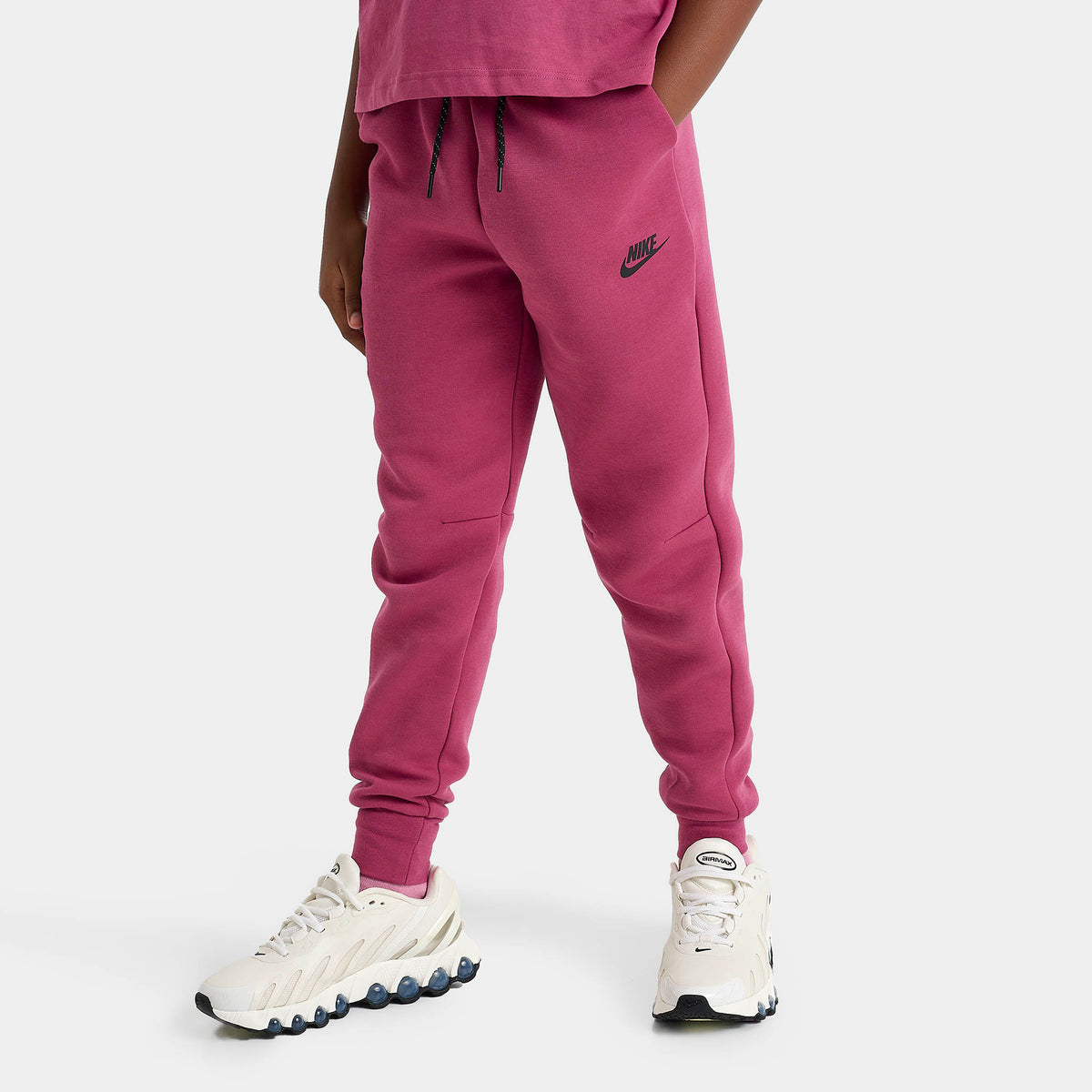 Nike Sportswear Junior Girls' Tech Fleece Joggers Sweet Beet / Black ...