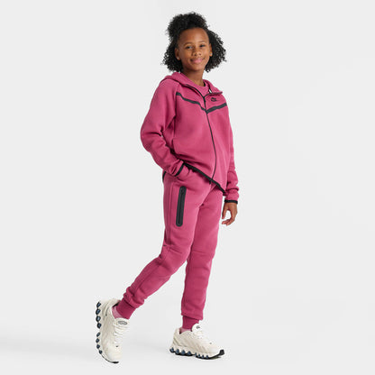 Nike Sportswear Junior Girls' Tech Fleece Joggers Sweet Beet / Black