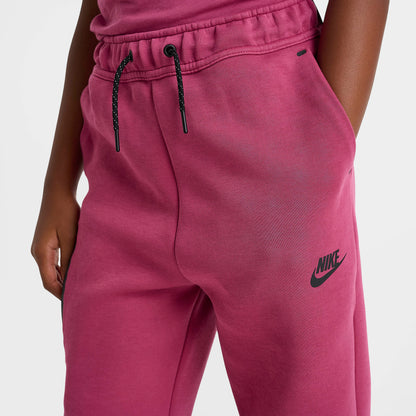 Nike Sportswear Junior Girls' Tech Fleece Joggers Sweet Beet / Black