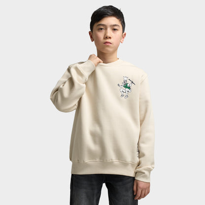 Mitchell & Ness Juniors' NBA Court Defender Crew Boston Celtics / Cream