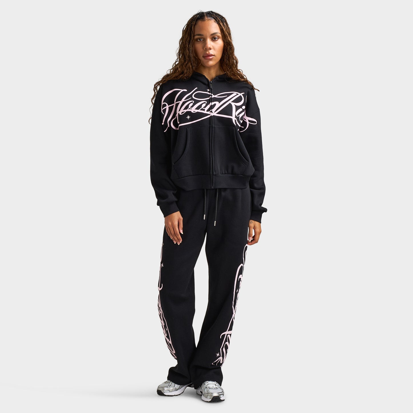Hoodrich Women's Solace Full Zip Hoodie / Black