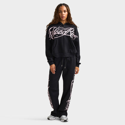 Hoodrich Women's Solace Full Zip Hoodie / Black