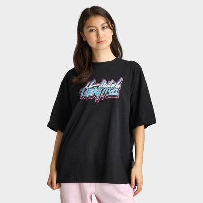 Hoodrich Women's Erupt Oversized T-shirt Black / Blue