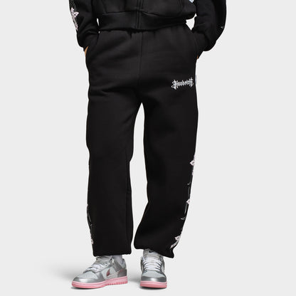 Hoodrich Moxy Oversized Joggers Black / Pink