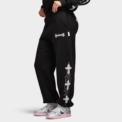 Hoodrich Moxy Oversized Joggers Black / Pink