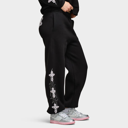 Hoodrich Moxy Oversized Joggers Black / Pink