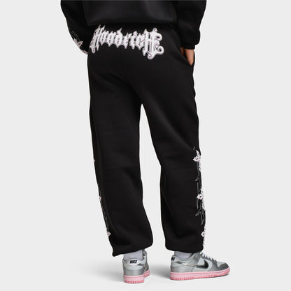 Hoodrich Moxy Oversized Joggers Black / Pink