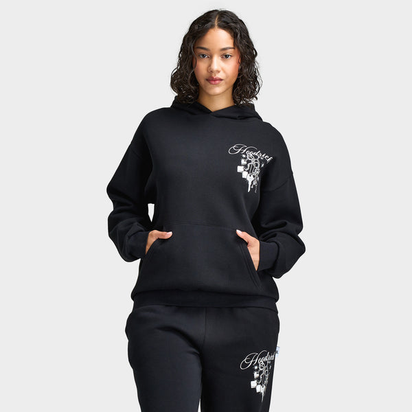新品　完売品　BRIEFING WOMEN’S LOGO HOODIE ブラック Hoodrich Women's Oversized Hoodie Black / Silver Rhinestone – JD