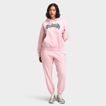 Hoodrich Women's Mid Length Hoodie Baby Pink / Camo