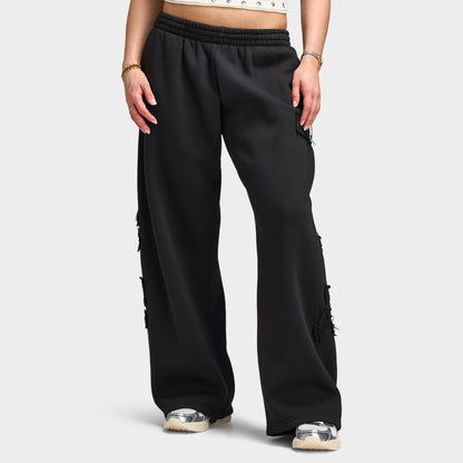 Hoodrich Rift Pantalon de jogging ample taille basse / Noir