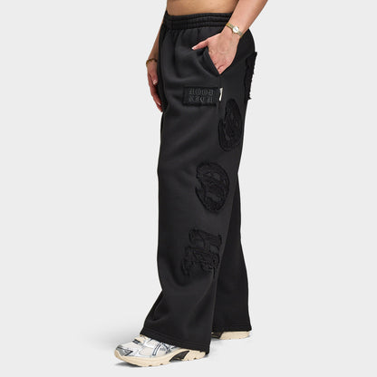 Hoodrich Rift Pantalon de jogging ample taille basse / Noir