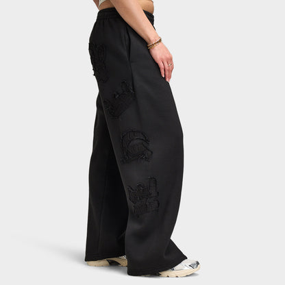 Hoodrich Rift Pantalon de jogging ample taille basse / Noir