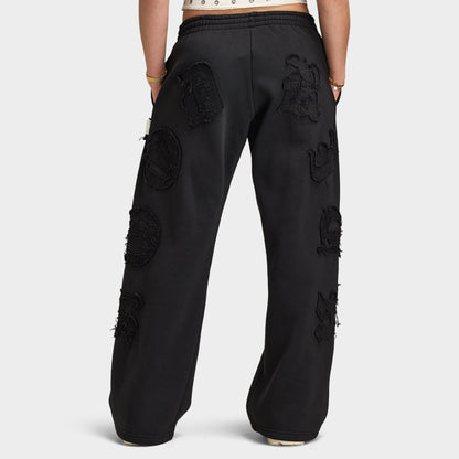 Hoodrich Rift Pantalon de jogging ample taille basse / Noir