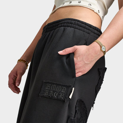 Hoodrich Rift Pantalon de jogging ample taille basse / Noir