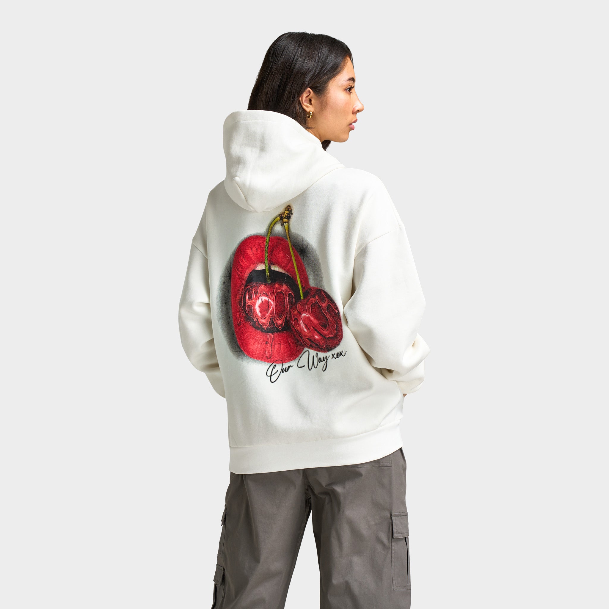 【新品】HLT Cherish Oversized Sweatshirt HW04240290_cherries_oversized_