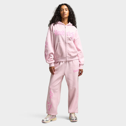 Hoodrich Femmes Pantalon Jogger surdimensionné Totem  Festival Bloom / Nosegay - Bonbon