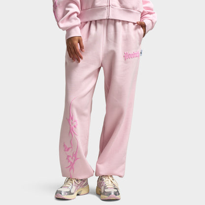 Hoodrich Femmes Pantalon Jogger surdimensionné Totem  Festival Bloom / Nosegay - Bonbon