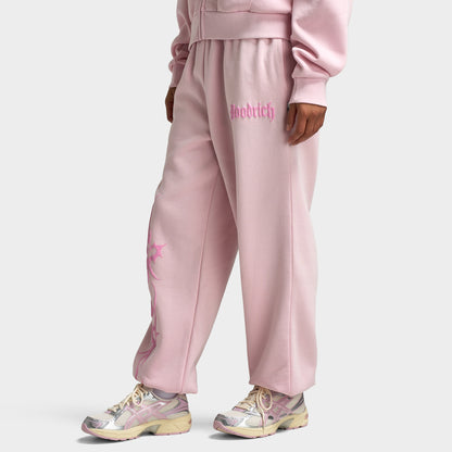 Hoodrich Femmes Pantalon Jogger surdimensionné Totem  Festival Bloom / Nosegay - Bonbon