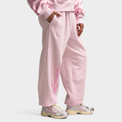 Hoodrich Femmes Pantalon Jogger surdimensionné Totem  Festival Bloom / Nosegay - Bonbon