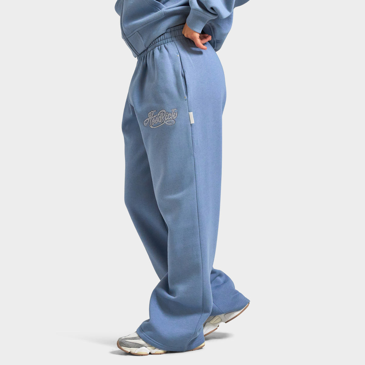 Hoodrich Cielo Oversized Wide-leg Joggers/Troposhere/ White