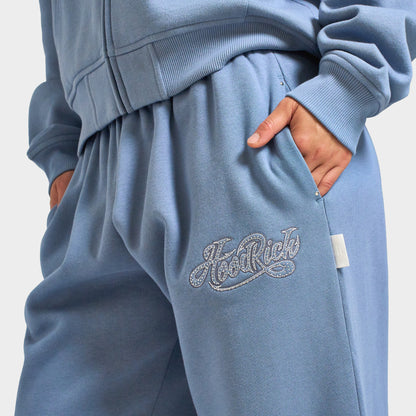 Hoodrich Cielo Oversized Wide-leg Joggers/Troposhere/ White