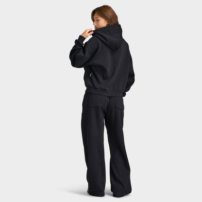 Hoodrich Sirena Mid-length Hoodie / Black - Skyway