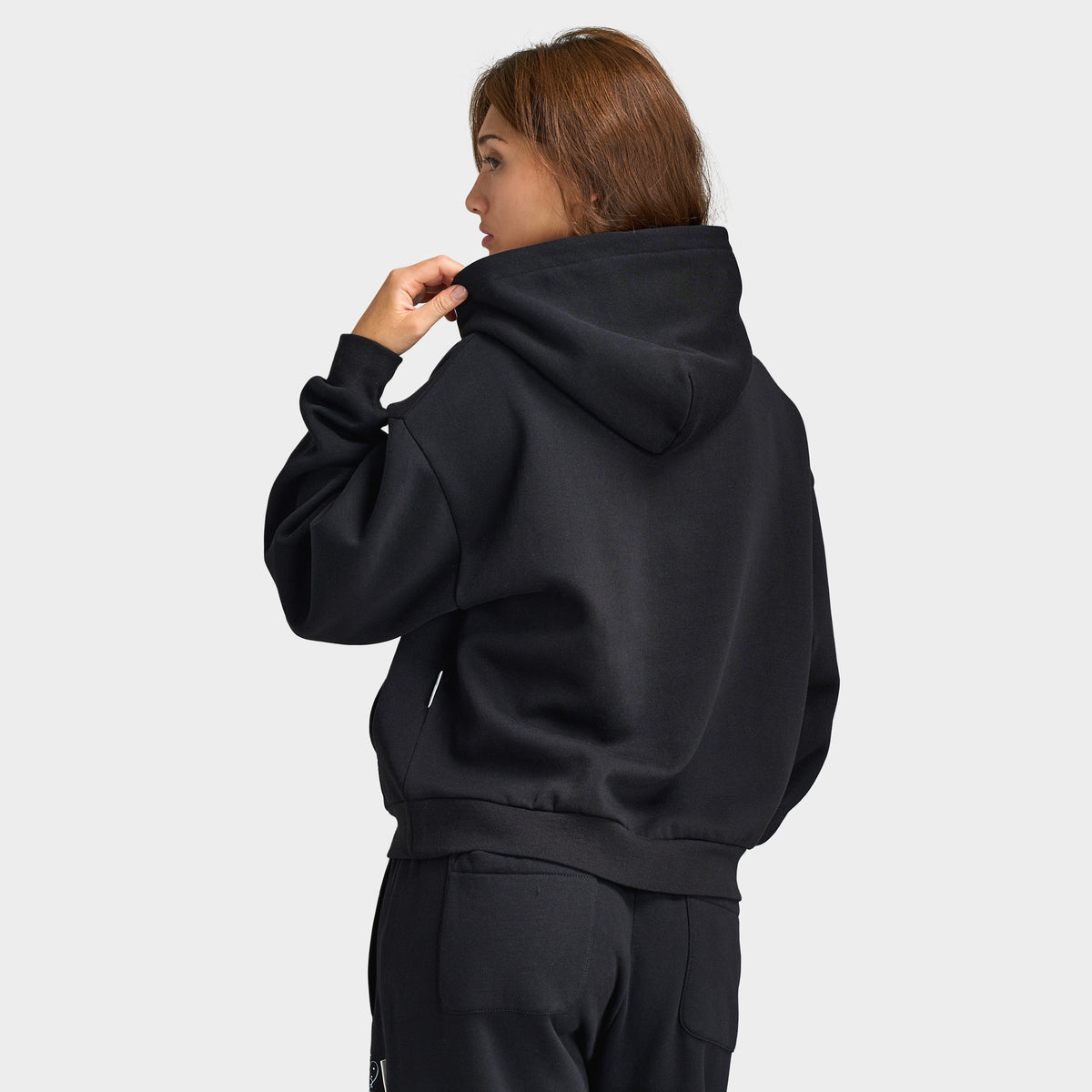 Hoodrich Sirena Mid-length Hoodie / Black - Skyway