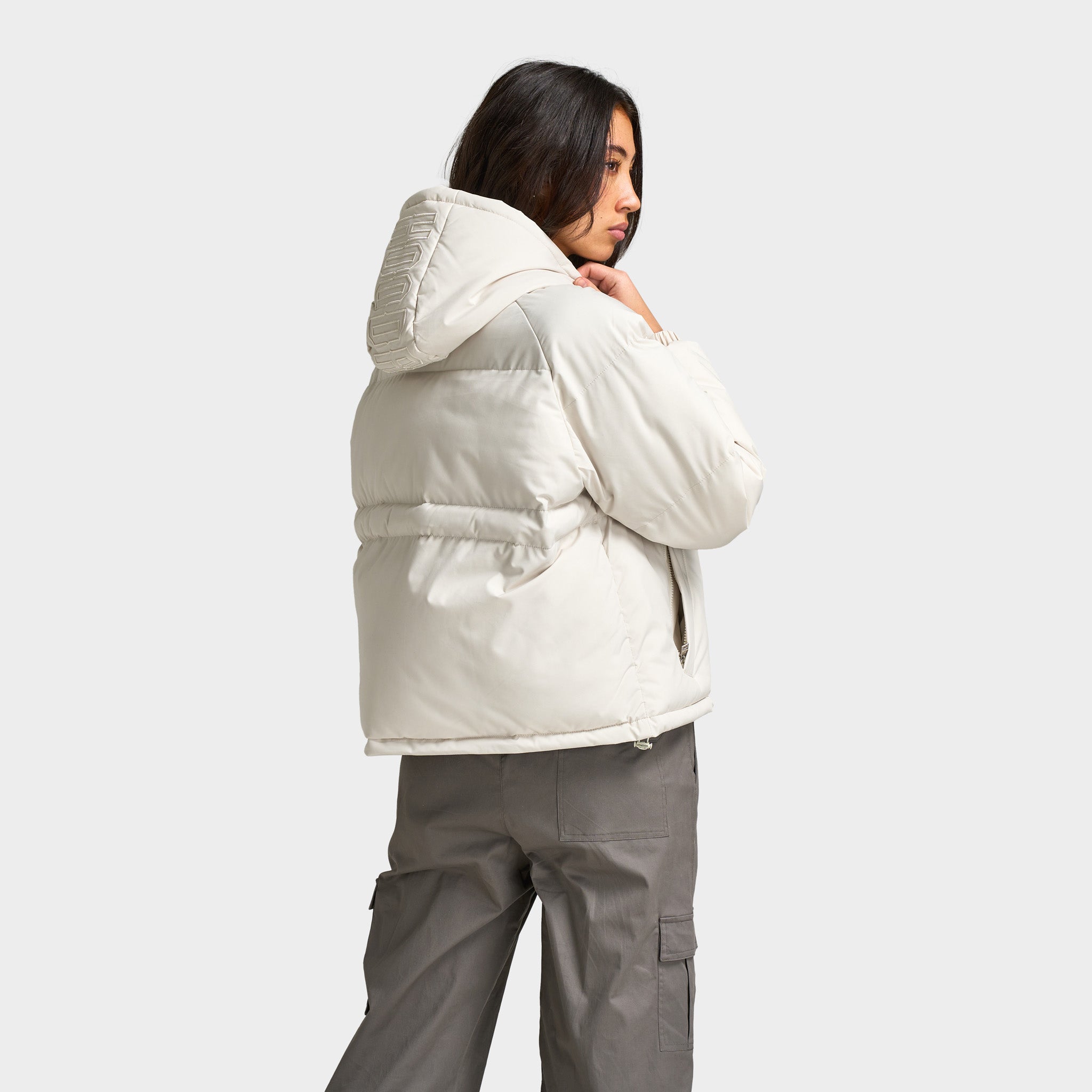 ジャケット・アウター BUTTER GOODSCritter Puffer Anorak Jacket WATER REPELLENT WINDPROOF SHORT PUFFER ANORAK - Brown | ZARA Canada