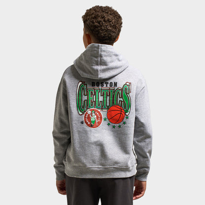 Mitchell & Ness Juniors' Slam Fleece Hoodie / Grey