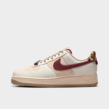 Nike Women's Air Force 1 '07 Pearl White / Team Red - Pearl  White
