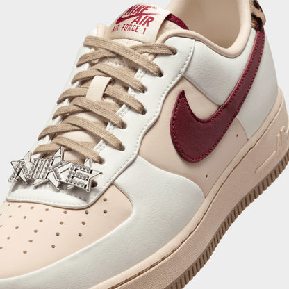 Nike Women's Air Force 1 '07 Pearl White / Team Red - Pearl  White