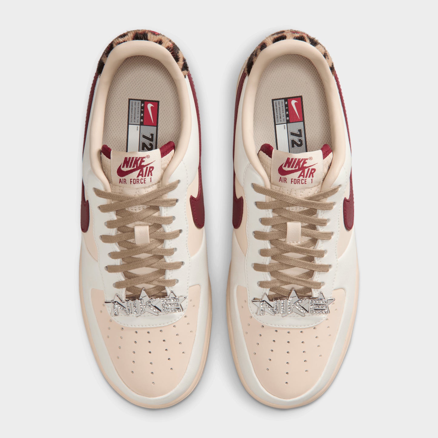 Nike Women's Air Force 1 '07 Pearl White / Team Red - Pearl  White