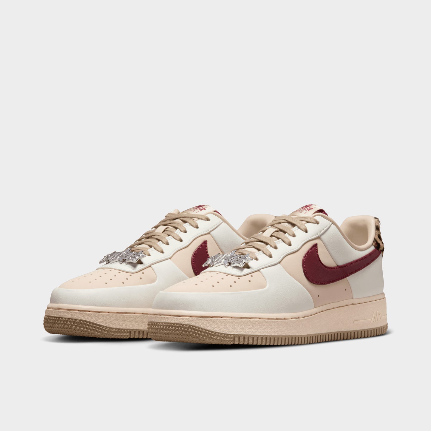 Nike Women's Air Force 1 '07 Pearl White / Team Red - Pearl  White