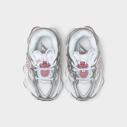 New Balance Infants' 9060 Bungee White / Rosewood