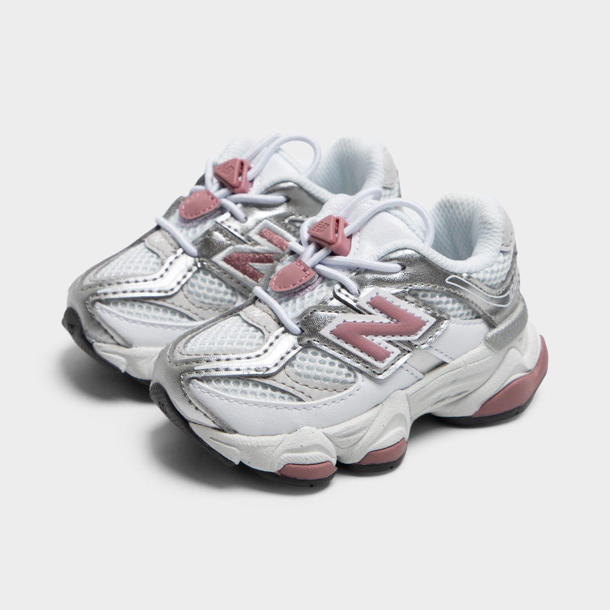 New Balance Infants' 9060 Bungee White / Rosewood