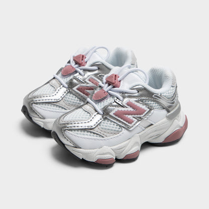 New Balance Infants' 9060 Bungee White / Rosewood