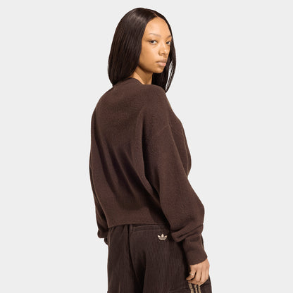 adidas Essentials Knit Cardigan / Aurora Coffee