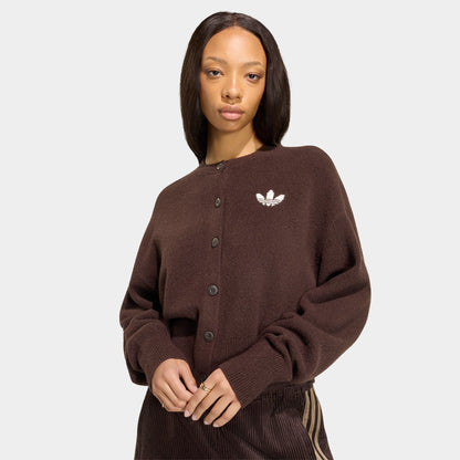 adidas Essentials Knit Cardigan / Aurora Coffee
