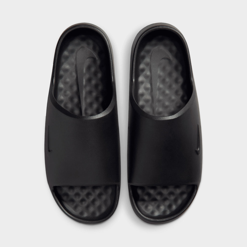 Nike Calm 2.0 Slides Black /Black – JD Sports