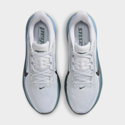 Nike Pegasus 42 Pure Platinum / Dark Obsidian - Work Blue