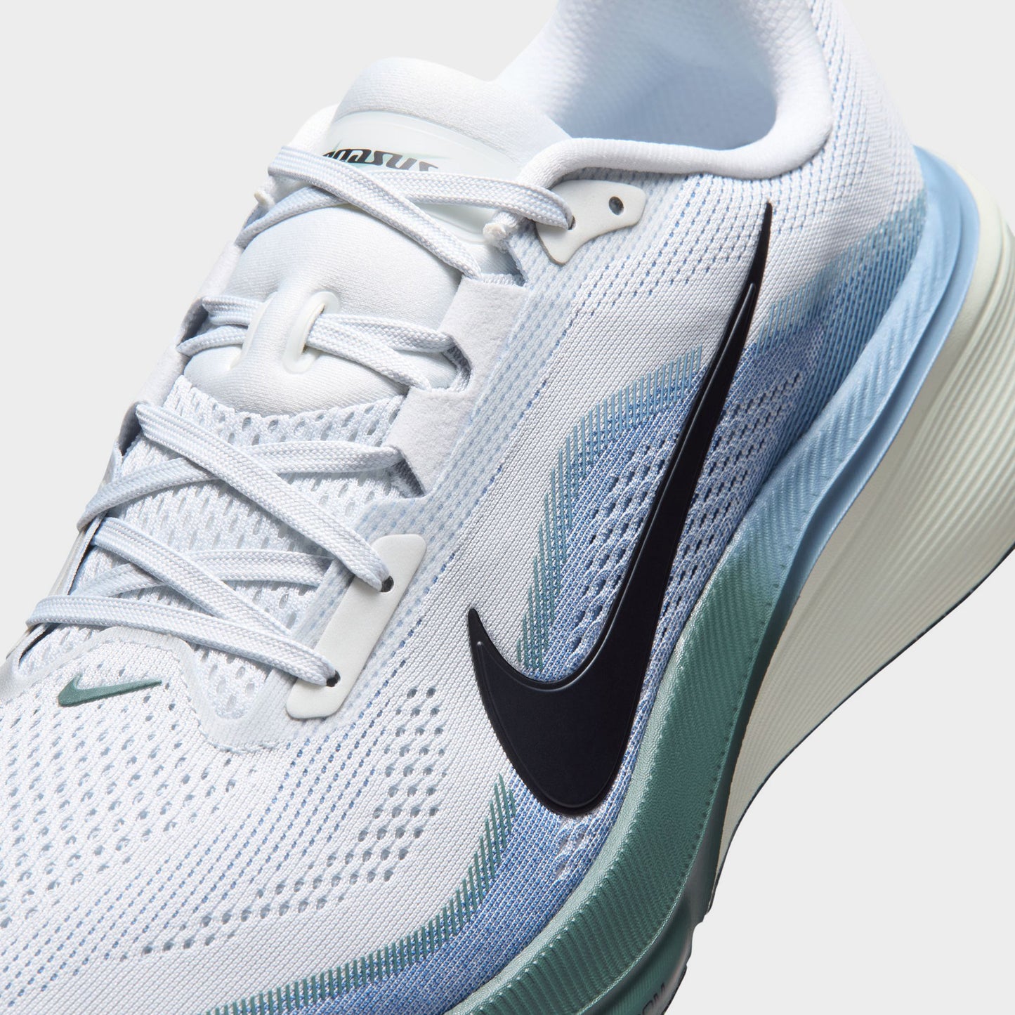 Nike Pegasus 42 Pure Platinum / Dark Obsidian - Work Blue