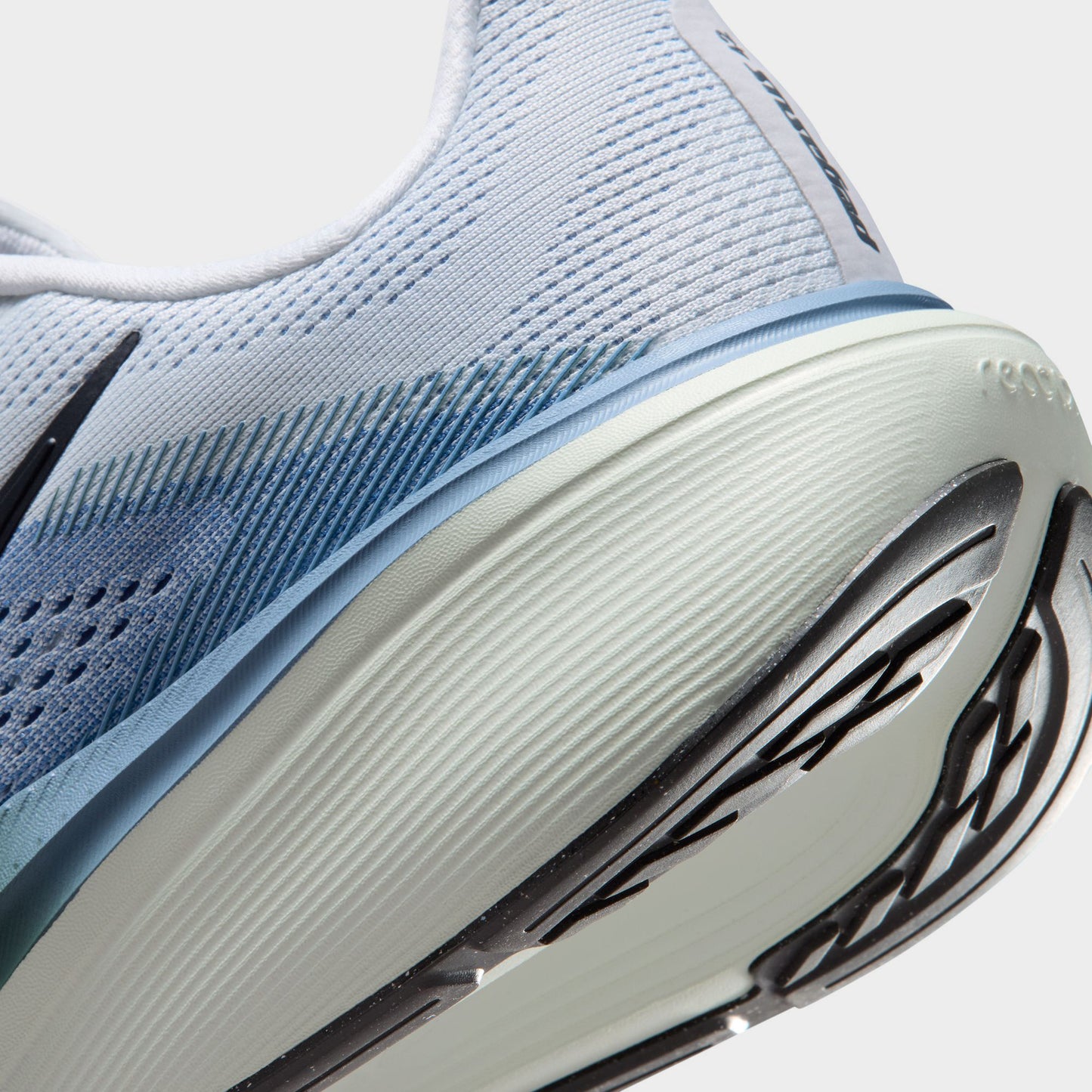 Nike Pegasus 42 Pure Platinum / Dark Obsidian - Work Blue