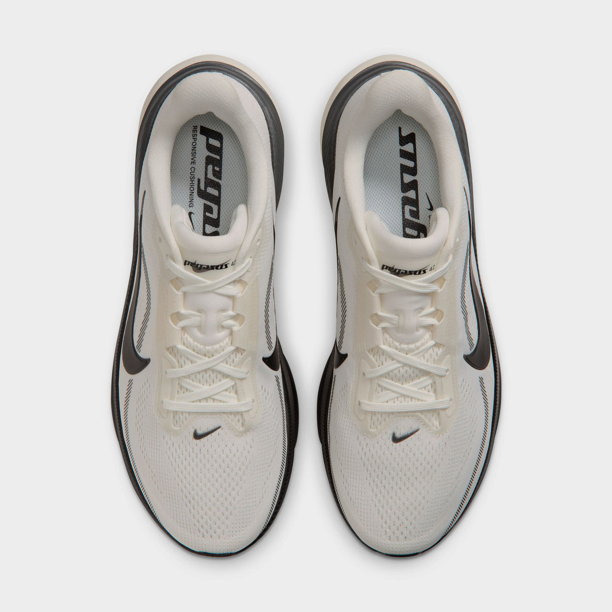 Nike Pegasus 42 pour hommes Voile / Noir-Gris foncé