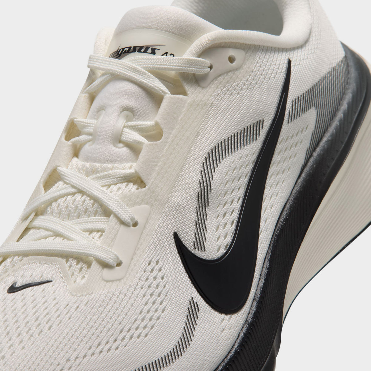 Nike Pegasus 42 pour hommes Voile / Noir-Gris foncé
