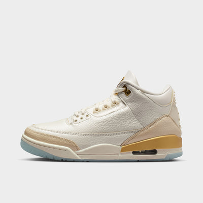 Jordan Women's 3 Retro Sail / Team Gold - Pale Ivory JD Sports