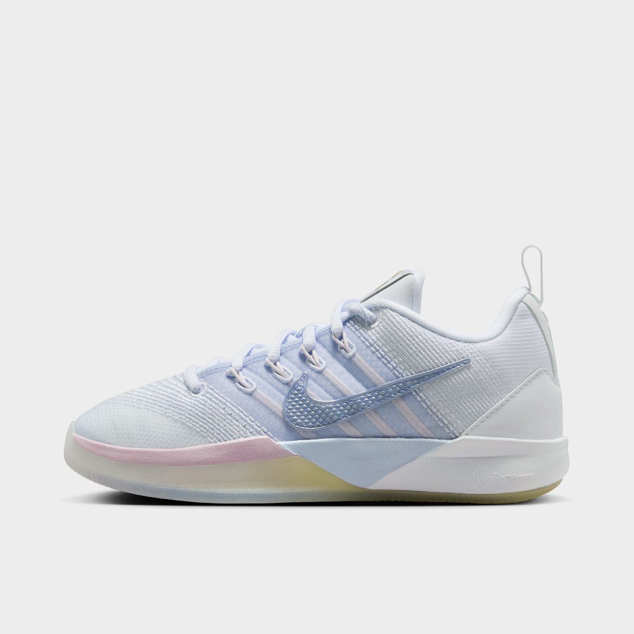 Nike Sabrina 3 GS White / Dusty Purple - Football Grey – JD Sports